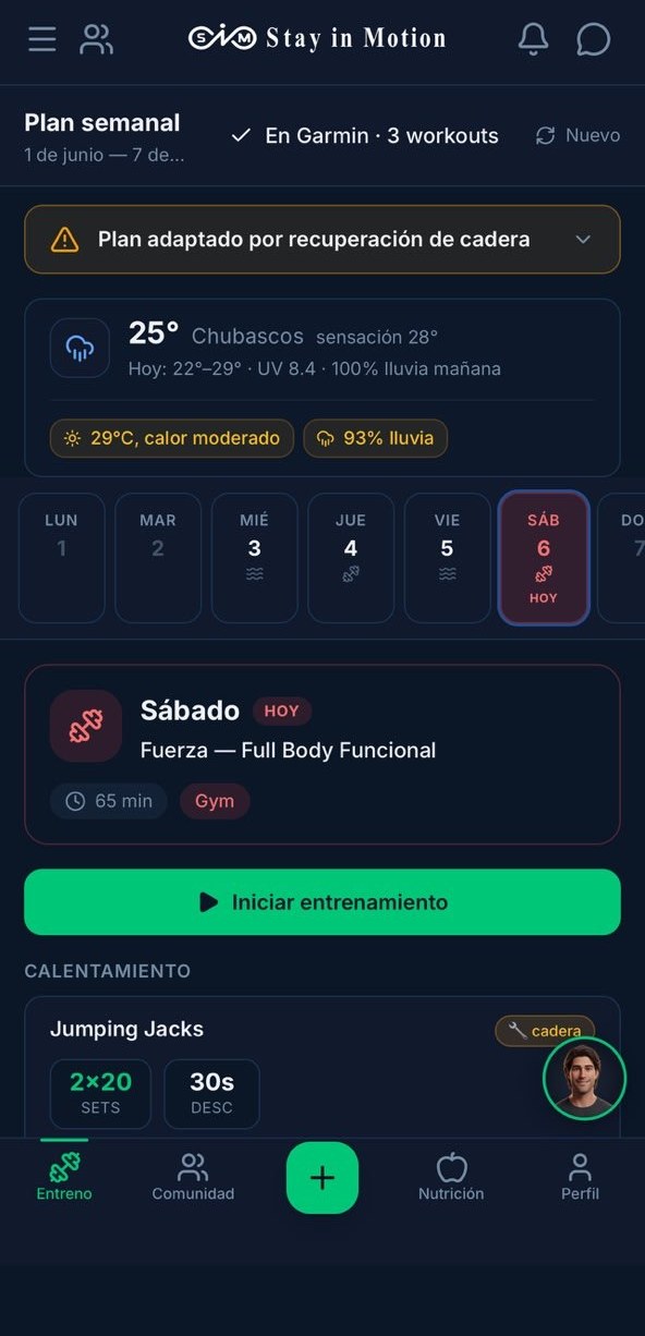 SIM — Entreno