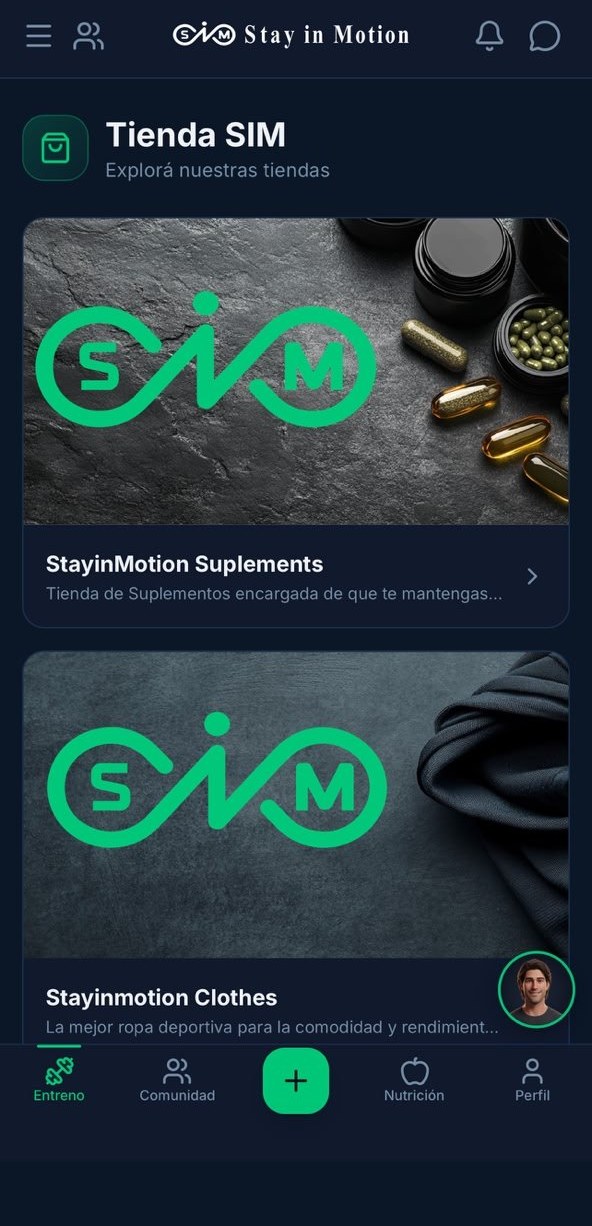 SIM — Tienda